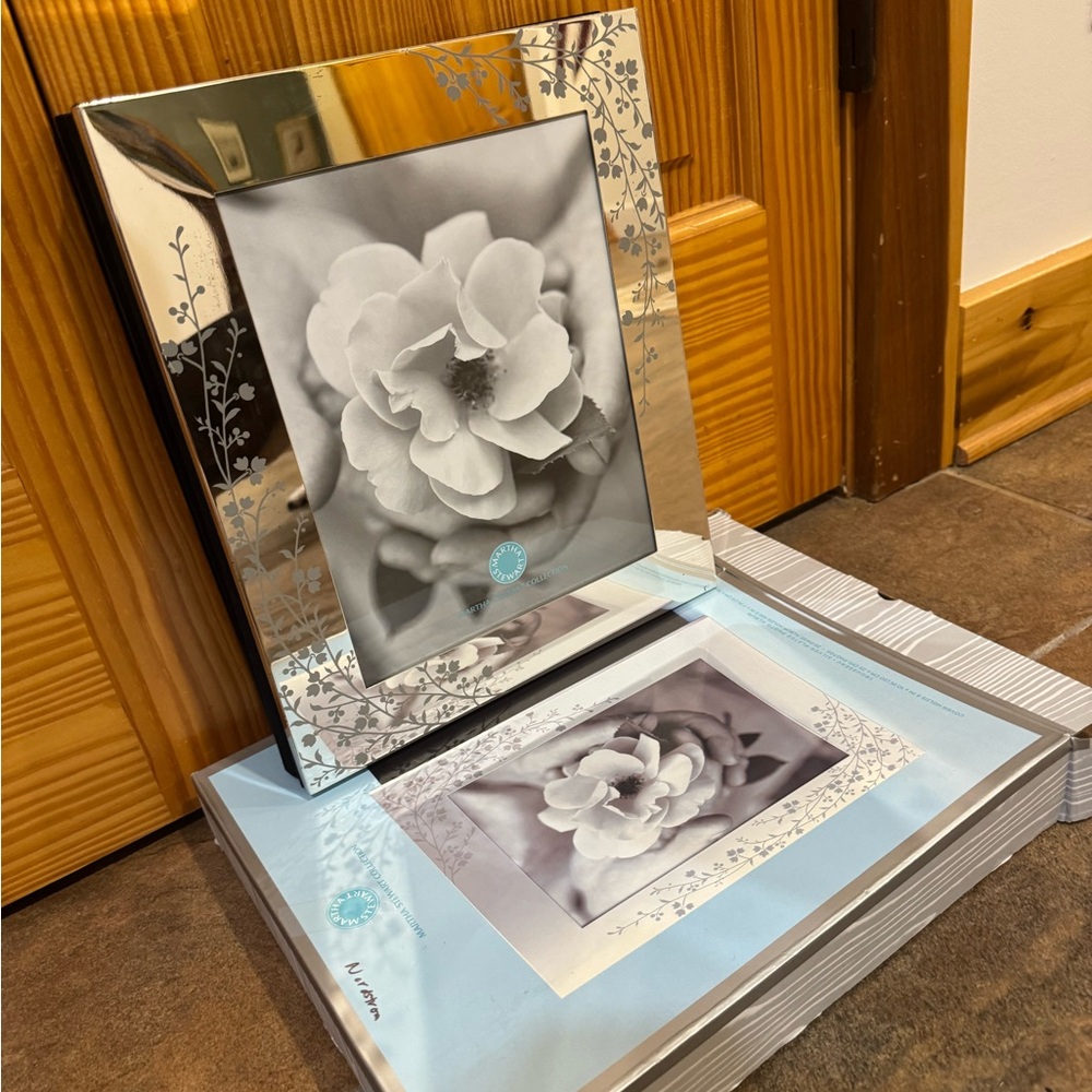 Martha Stewart Silver Plated Wedding Photo Album